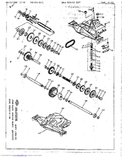 Dana 4360-101 Parts List
