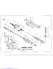 Dana 4450-2 Parts List