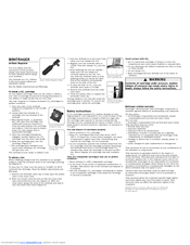 BONTRAGER AIR RUSH REGULATOR Manual