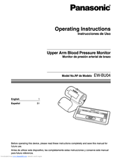Panasonic EW-BU04 User Manual