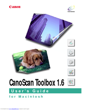 Canon CanoScan Toolbox 1.6 User Manual