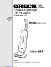 Oreck U3771 User Manual