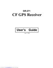 HOLUX GR-271 User Manual