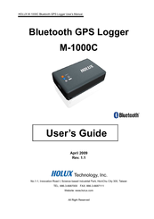 HOLUX M-1000C - REV 1.1 Manual