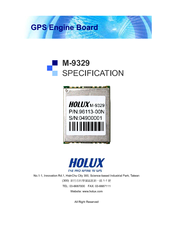 HOLUX M-9329 - Specification