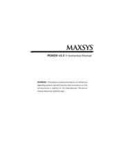 DSC Maxsys PC4020 - V3.3 Manual