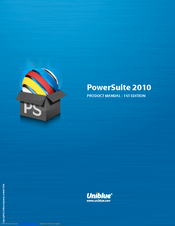 UNIBLUE PowerSuite 2010 Product Manual