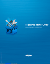 UNIBLUE REGISTRYBOOSTER 2010 - V1 Product Manual