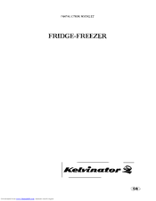 Kelvinator KCB340 Instruction Booklet