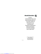 Kelvinator KICB320HWF Instruction Booklet