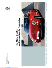 VOLKSWAGEN NEW BEETLE - Brochure