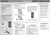 Insignia NS-DPF0712G Quick Setup Manual