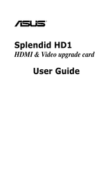Asus Splendid HD1 User Manual