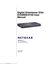 Netgear Digital Entertainer Elite EVA9000 User Manual