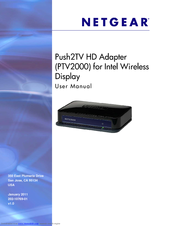 Netgear PTV2000 - Push2TV™ HD-TV ADAPTER User Manual
