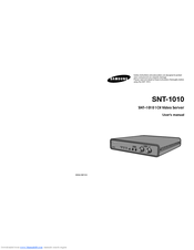 Samsung SNT-1010 User Manual