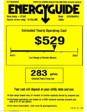 GE GP50T06AVR Energy Manual