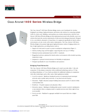 Cisco AIR-BR1410A-A-K9 - Aironet 1410 Wireless Bridge Datasheet