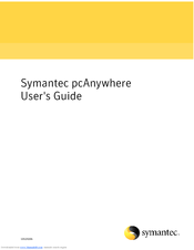 SYMANTEC PCANYWHERE - V 12.0 AUTOMATION GUIDE User Manual