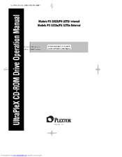 PLEXTOR UltraPlex PX-32CSi Manual