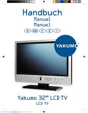 YAKUMO 32 LCD TV 81J Manual