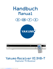 YAKUMO RECEIVER XS DVB-T Manual