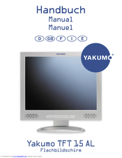 YAKUMO TFT 15 AL Manual