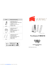 YURAKU YUR.GAMING V-MAX16 - Instruction Manual