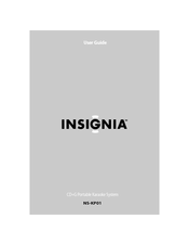 Insignia NS-KP01 User Manual