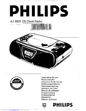 Philips AJ3920 Istruzioni Per L'uso