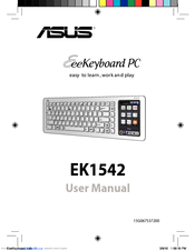 Asus EeeKeyboard PC EK1542 User Manual
