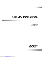Acer FP553 User Manual