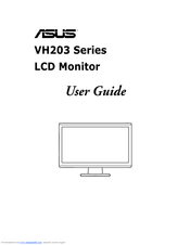 Asus VH203T User Manual