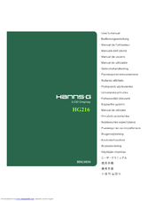 Hanns.G HG216 User Manual