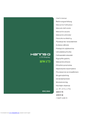 Hanns.G HW173 User Manual