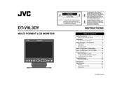 JVC DT-V9L3DY - Broadcast Studio Monitor Instructions Manual