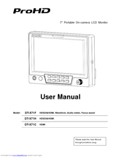 ProHD ProHD DT-X71H User Manual