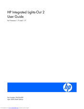 HP AB500A - Integrated Lights-Out Advanced User Manual