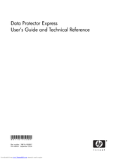 HP Data Protector Express User's Manual & Technical Reference