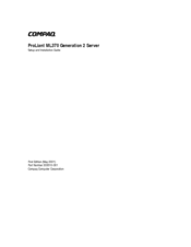 Compaq 195294-001 - ProLiant - ML370R Setup And Installation Manual