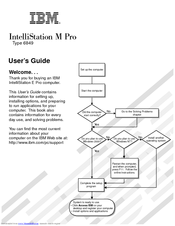 IBM IntelliStation M Pro Type 6849 User Manual