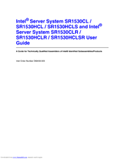 Intel SR1530CLR - Server System - 0 MB RAM User Manual