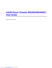 Intel SR2400SYS - Server Platform - 0 MB RAM User Manual