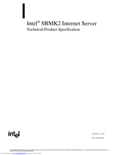 Intel SRMK2 - Server Platform - 0 MB RAM Technical Specifications
