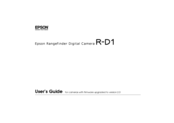 Epson r-d1 - Rangefinder Digital Camera User Manual