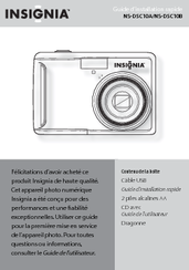 Insignia NS-DSC10B - Digital Camera - Compact Manual D'installation Rapide