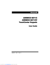 Honeywell 6271C - Ademco TouchCenter Color Keypad User Manual
