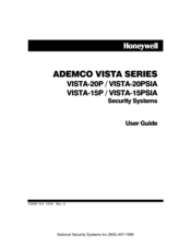 Honeywell Ademco VISTA-20P User Manual