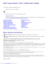 Dell 1720dn User Manual