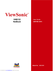 ViewSonic VNB132 User Manual